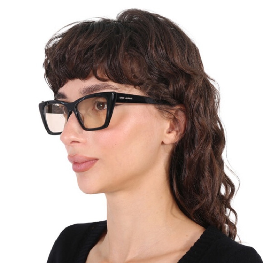 Saint Laurent Yellow Cat eye glasses
